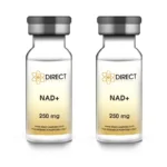 Buy NAD+ France 250mg Vial Twin Pack from Direct Peptides